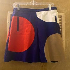 Maeve mod mini skirt size 4